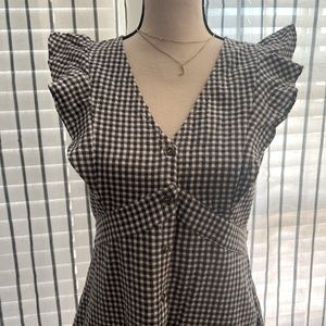 Doe and Rae Medium Checkered Picnic Dress